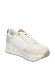 ALVIERO MARTINI PRIMA CLASSE GEO Baskets beige/blanc cass&eacute;/beige g&eacute;om&eacute;trique - Chaussures Femme - 5