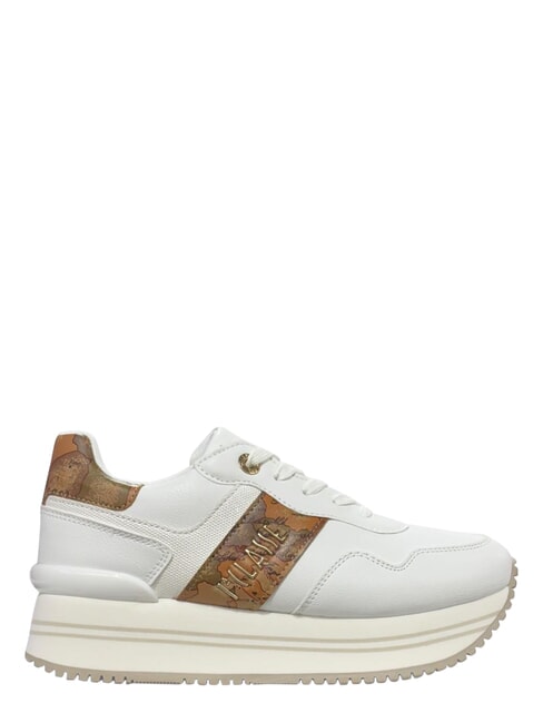 GEO Baskets Blanc / Beige G&eacute;o - Chaussures Femme