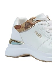 ALVIERO MARTINI PRIMA CLASSE GEO Baskets Blanc / Beige G&eacute;o - Chaussures Femme - 8