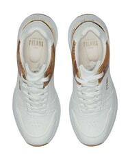 ALVIERO MARTINI PRIMA CLASSE GEO Baskets Blanc / Beige G&eacute;o - Chaussures Femme - 7