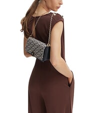 TOMMY HILFIGER TH HER Mini sac, avec bandouli&egrave;re cha&icirc;ne bleu mono - Sacs pour Femme - 2