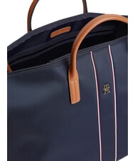 TOMMY HILFIGER POPETTE Sac &agrave; main avec bandouli&egrave;re corps bleu spatial - Sacs de voyage - 5
