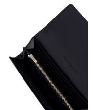 TOMMY HILFIGER TH ICON Grand portefeuille &agrave; rabat le noir - Portefeuilles Femme - 4