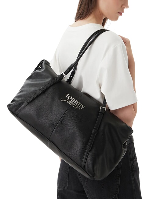 TJ BOLD Sac bandouli&egrave;re ajustable, grand le noir - Sacs pour Femme