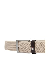TOMMY HILFIGER ADAN Ceinture lait d'avoine / m&eacute;lange blanc plume - Ceintures - 3
