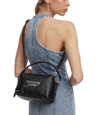 TOMMY HILFIGER TJ BOLD Mini sac &agrave; main avec bandouli&egrave;re le noir - Sacs pour Femme - 2
