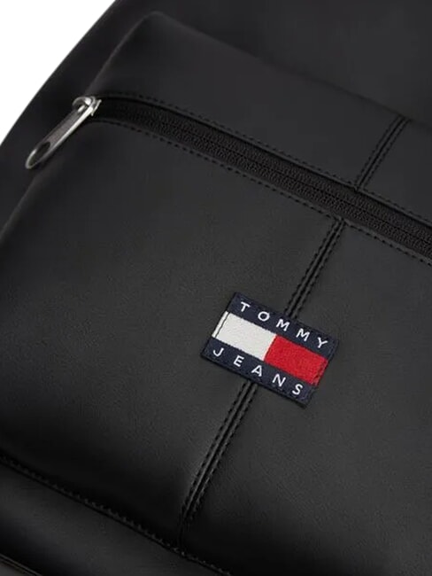 TJ ESS DAILY PU Sac &agrave; dos avec poche avant le noir - Sacs &agrave; dos pour l'&Eacute;cole & les Loisirs