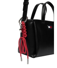 TOMMY HILFIGER TJ CITY CHARM Sac &agrave; main avec bandouli&egrave;re le noir - Sacs pour Femme - 6