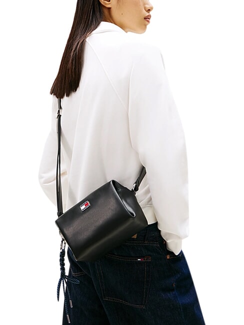 TJ CITY CHARM Mini sac bandouli&egrave;re le noir - Sacs pour Femme