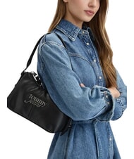TOMMY HILFIGER TJ BOLD Sac bandouli&egrave;re ajustable le noir - Sacs pour Femme - 2