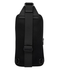 TOMMY HILFIGER TH EMBOSSED FLAG Pochette &agrave; bandouli&egrave;re le noir - Sacs banane - 3