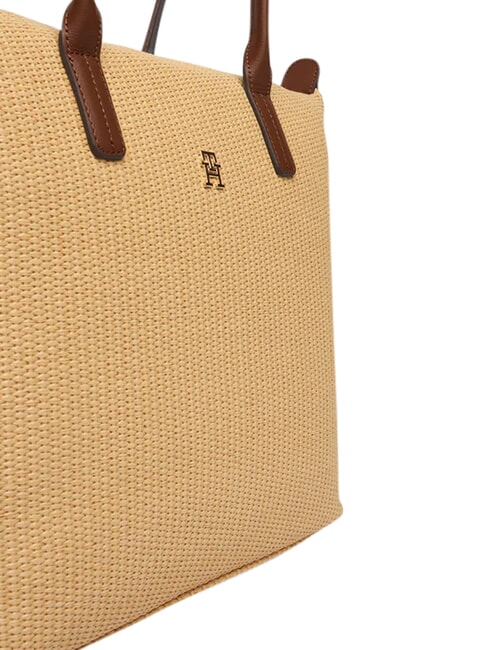 POPETTE Sac cabas bandouli&egrave;re, XL mono sable - Sacs pour Femme