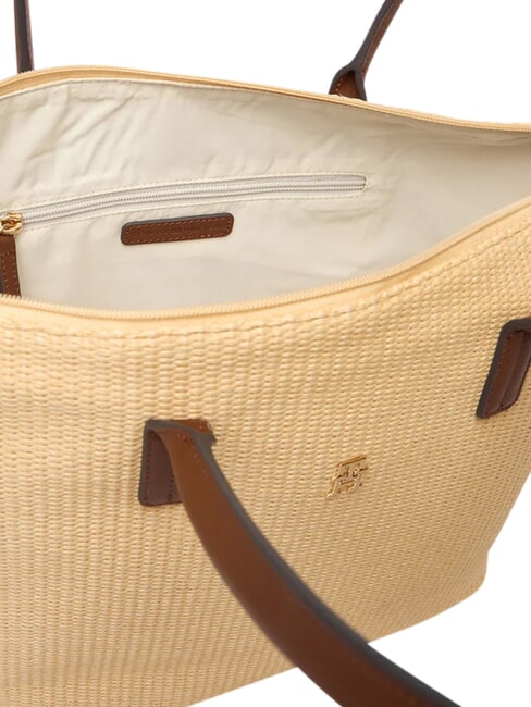 POPETTE Sac cabas bandouli&egrave;re, XL mono sable - Sacs pour Femme