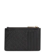 TOMMY HILFIGER TH ICON titulaire de carte de cr&eacute;dit le noir - Portefeuilles Femme - 2