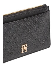 TOMMY HILFIGER TH ICON titulaire de carte de cr&eacute;dit le noir - Portefeuilles Femme - 3