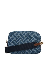 TOMMY HILFIGER POPETTE Mini sac bandouli&egrave;re denim bleu - Sacs pour Femme - 3