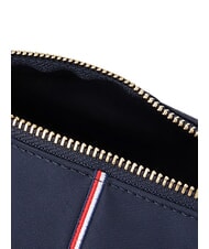 TOMMY HILFIGER TH ICON &Eacute;tui &agrave; beaut&eacute;, cuir mixte corps bleu spatial - Trousses - 3