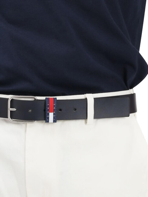 TJM RYAN Ceinture en cuir marine nuit noire - Ceintures