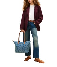 TOMMY HILFIGER POPETTE Sac cabas bandouli&egrave;re, XL denim bleu - Sacs pour Femme - 2