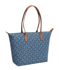 TOMMY HILFIGER POPETTE Sac cabas bandouli&egrave;re, XL denim bleu - Sacs pour Femme - 3