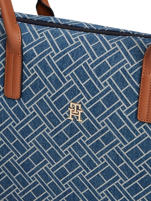 POPETTE Sac cabas bandouli&egrave;re, XL denim bleu - Sacs pour Femme