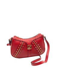 GAUD&Igrave; EMMA Sac &agrave; bandouli&egrave;re avec clous ROUGE - Sacs pour Femme - 2