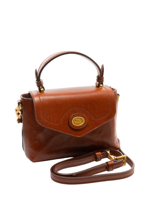 STORY  Mini sac &agrave; main avec bandouli&egrave;re MARRON - Sacs pour Femme