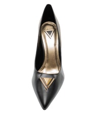 GAUD&Igrave; DALIA D&eacute;collet&eacute; en cuir NOIR - Chaussures Femme - 4