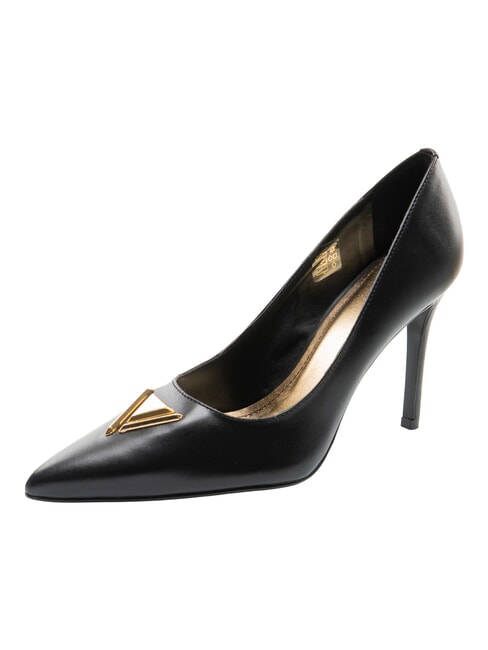 DALIA D&eacute;collet&eacute; en cuir NOIR - Chaussures Femme