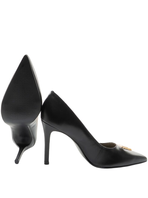 DALIA D&eacute;collet&eacute; en cuir NOIR - Chaussures Femme