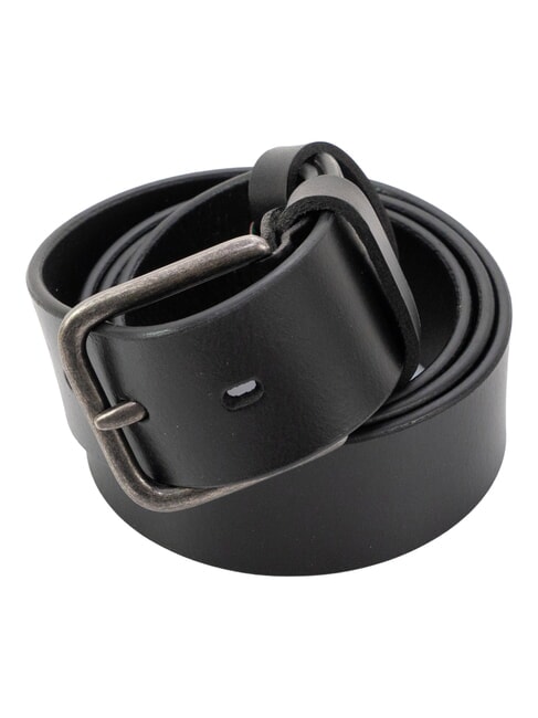 JEANSAIOLA ceinture en cuir NOIR - Ceintures