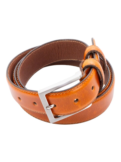BRIDGE ceinture en cuir tabac - Ceintures