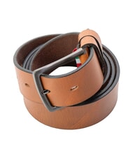 GAUD&Igrave; SANTA CROCE ceinture en cuir tabac - Ceintures - 3