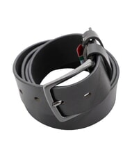 GAUD&Igrave; SANTA CROCE ceinture en cuir NOIR - Ceintures - 3