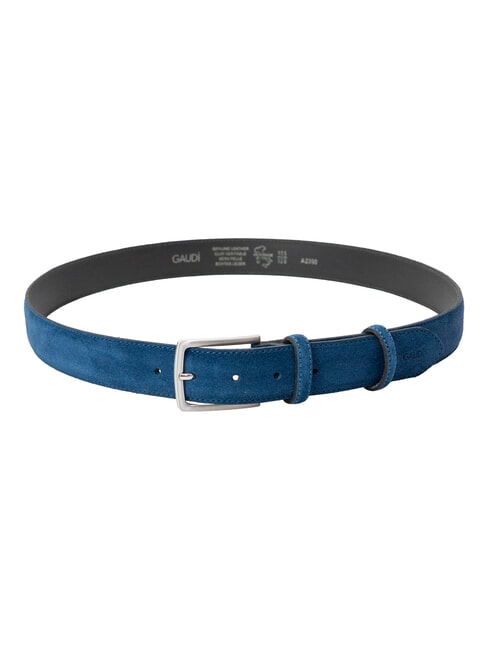 BASIC ceinture en cuir bleu clair - Ceintures