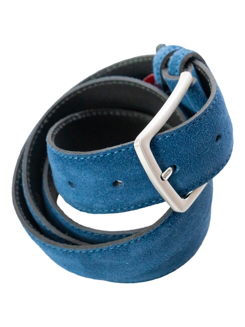 BASIC ceinture en cuir bleu clair - Ceintures
