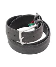 GAUD&Igrave; BASIC ceinture en cuir gris - Ceintures - 3