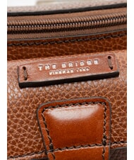 THE BRIDGE BIAGIO Sac banane en cuir brun 14/ruth&eacute;nium palladium - Sacs pour Femme - 3