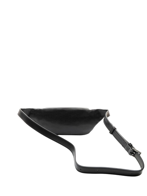 BIAGIO Sac banane en cuir Noir - Sacs pour Femme