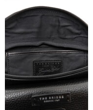 THE BRIDGE BIAGIO Sac banane en cuir Noir - Sacs pour Femme - 5