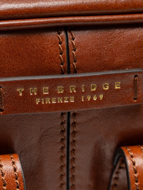 FLORA Sac &agrave; main avec bandouli&egrave;re MARRON - Sacs pour Femme