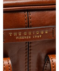 THE BRIDGE FLORA Sac &agrave; main avec bandouli&egrave;re MARRON - Sacs pour Femme - 3