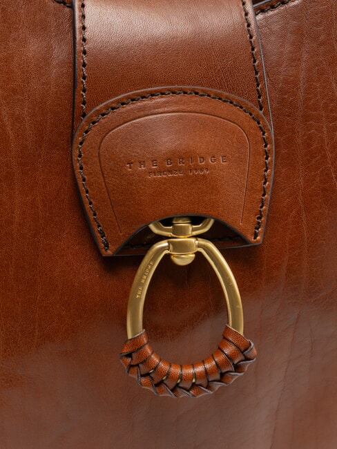 ERICA sac bandouli&egrave;re MARRON - Sacs pour Femme