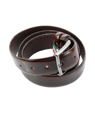 GAUD&Igrave; LUXURY ceinture en cuir marron fonc&eacute; - Ceintures - 3