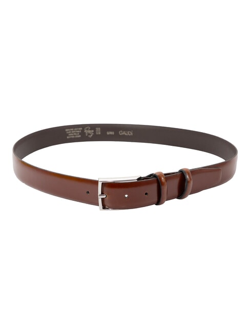 LUXURY ceinture en cuir tabac - Ceintures