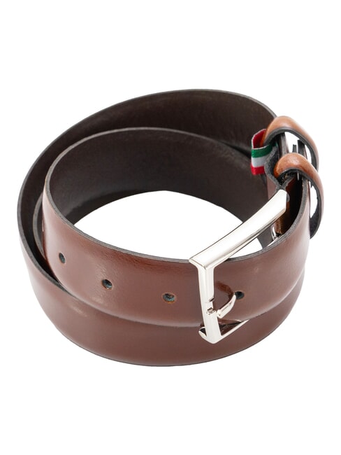 LUXURY ceinture en cuir tabac - Ceintures