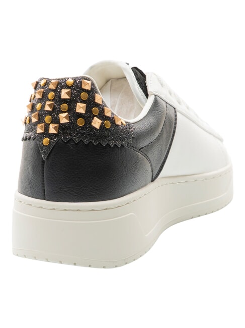 I CLIO BABY Baskets blanc noir - Chaussures Femme