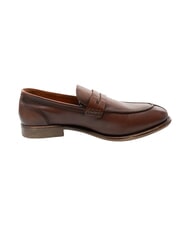 GAUD&Igrave; CARSON mocassins en cuir cognac ancien - Chaussures Homme - 3