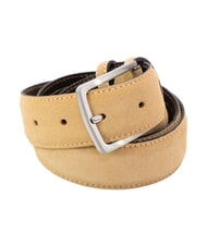 GAUD&Igrave; BASIC ceinture en cuir BEIGE - Ceintures - 3