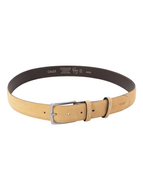 BASIC ceinture en cuir BEIGE - Ceintures